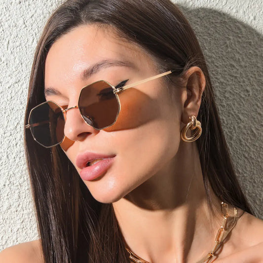 Sunglasses Vintage Polygon